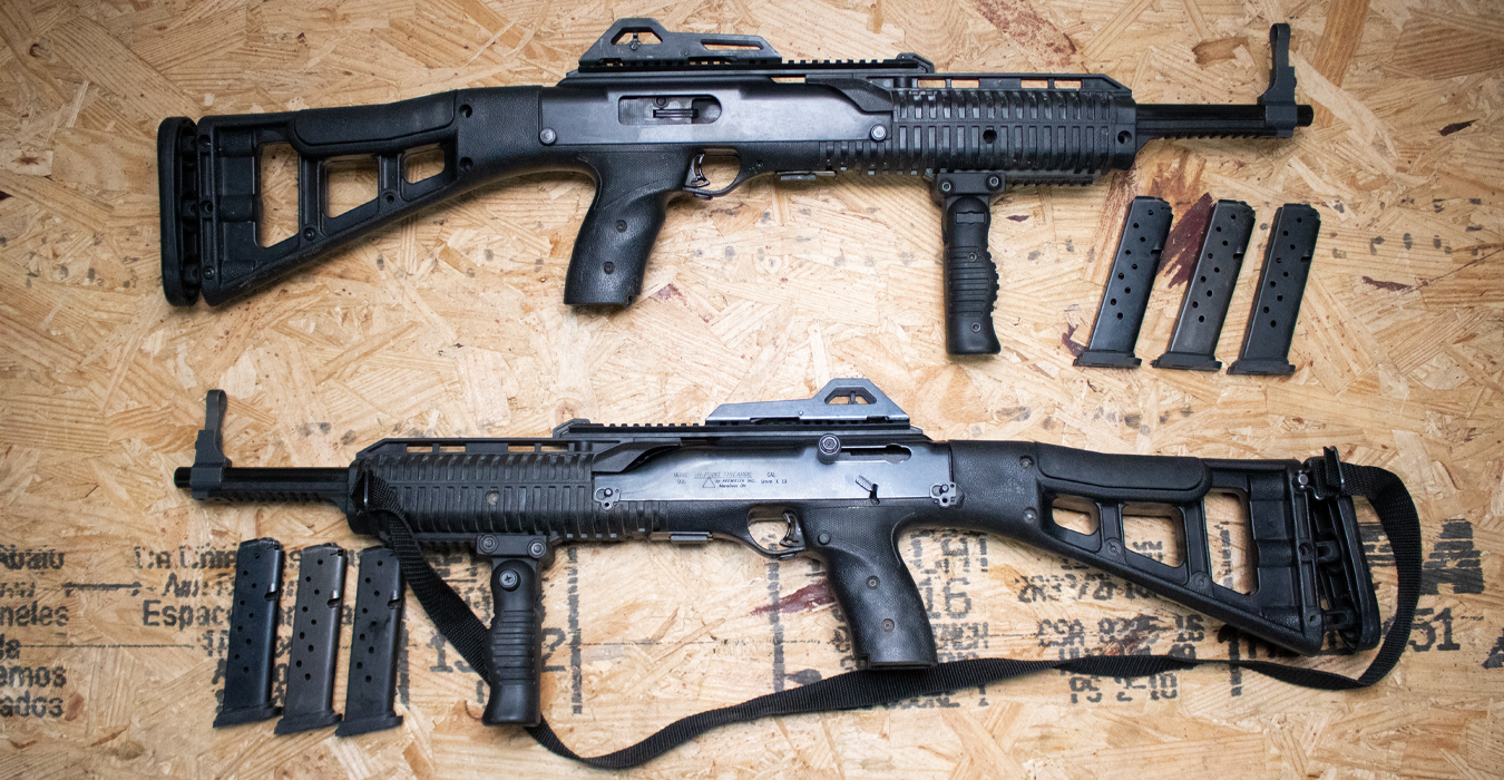 HI POINT 995 9mm Police Trade-In Carbine with Forward Grip and Three Magazines